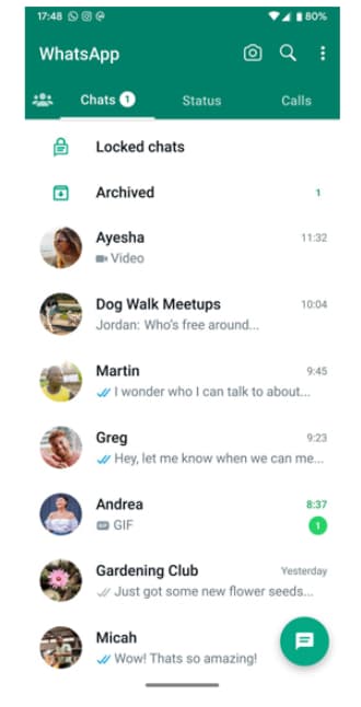 communication apps - whatsapp